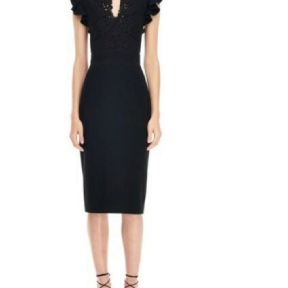 Rebecca Taylor formal midi dress.